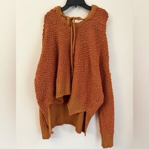 NWT POL pumpkin spice Alpaca Sweater size Small